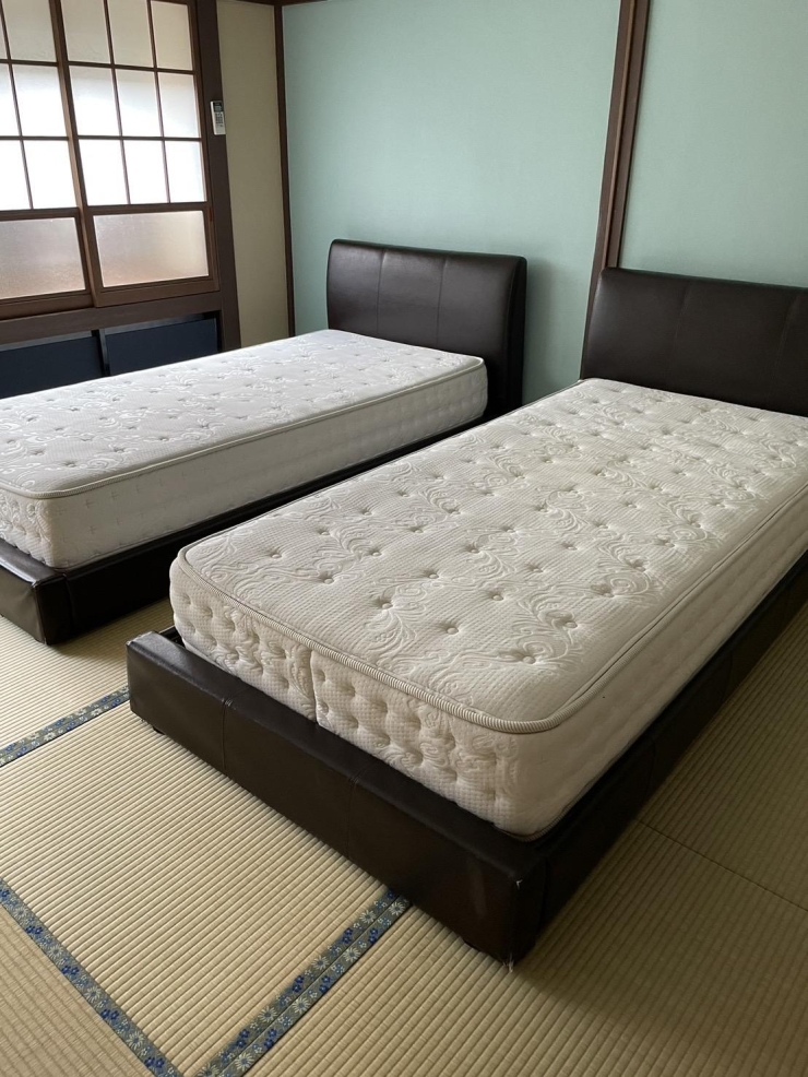 お部屋のベッドが新しくなりました