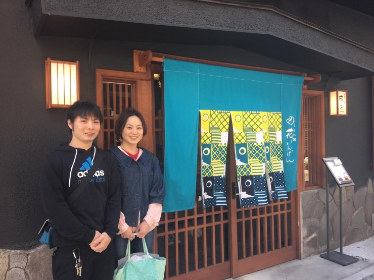 暖簾が変わりました！！